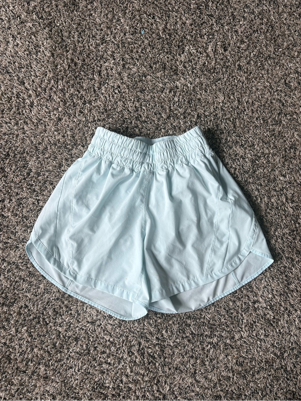lululemon athletica Light Blue Women's Athletic Shorts